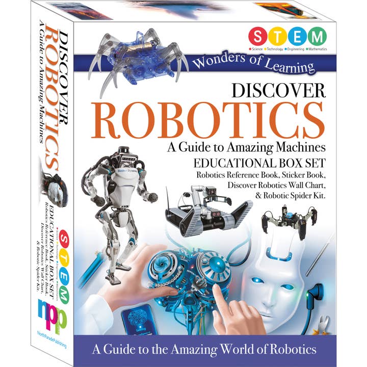 Robert Frederick Ltd – wholesale Leksaksset - Barn – Upptäck Robotics pedagogiska boxuppsättning - barns STEM-lärande