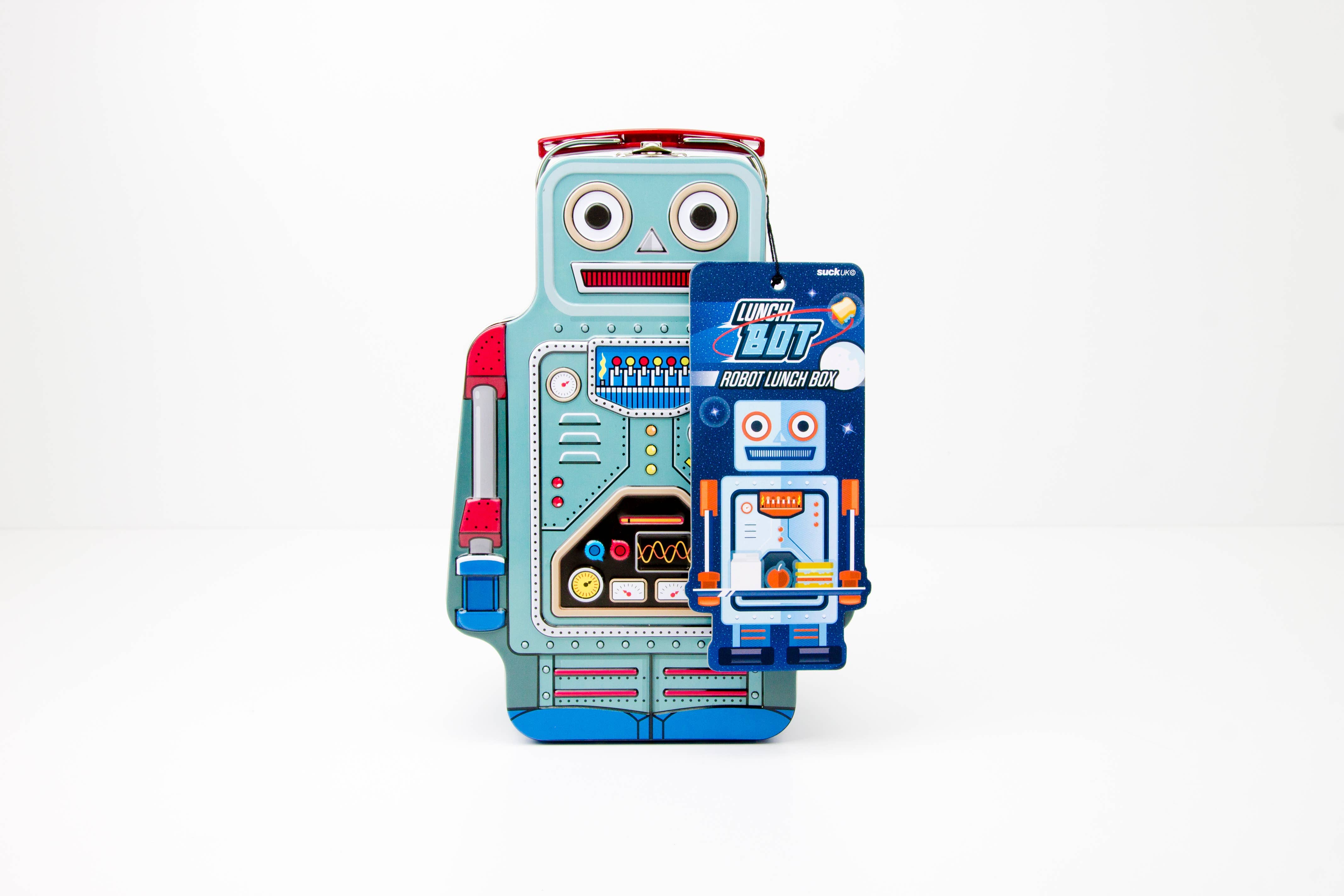 Luckies of London – wholesale Lunch bag/box – Robot Lunchbox3
