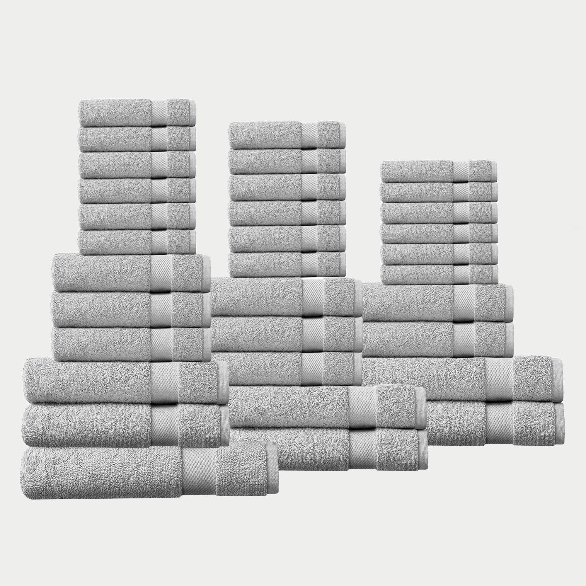 Delara - Wholesale Towel Set - 100% Organic Cotton Quick Dry Starter Bath Set38