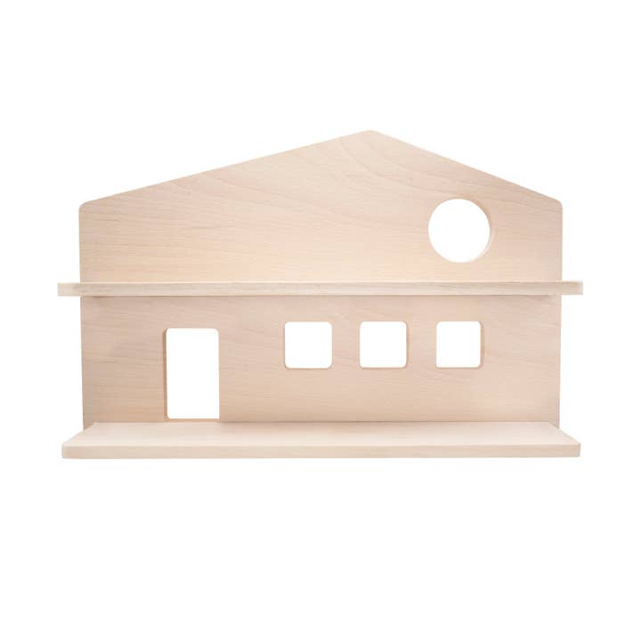 Beech wood home shelf - Nature for wholesale by Briki Vroom Vroom