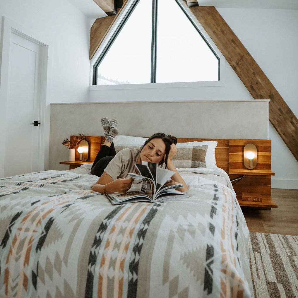 Wylde Brigade - Wholesale Throw Blanket - Puyo Aztec Reversible Blanket12