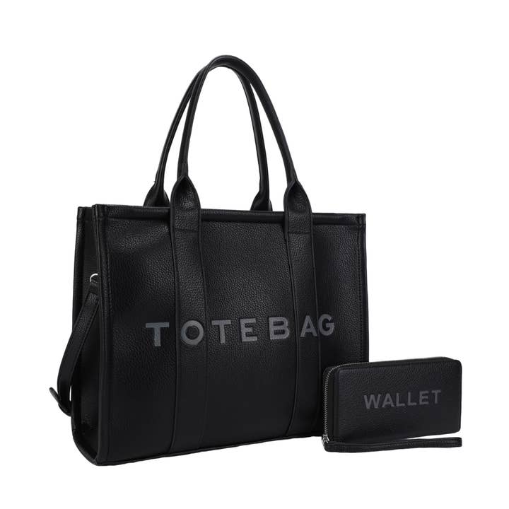 KAYLA+AVA - Wholesale Tote Bag - Women's - ARIANA TOTE SET WITH WALLET5