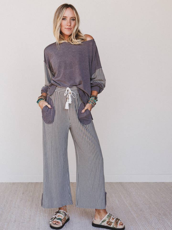 Easy Days Contrast Set - Mocha for wholesale by Three Bird Nest