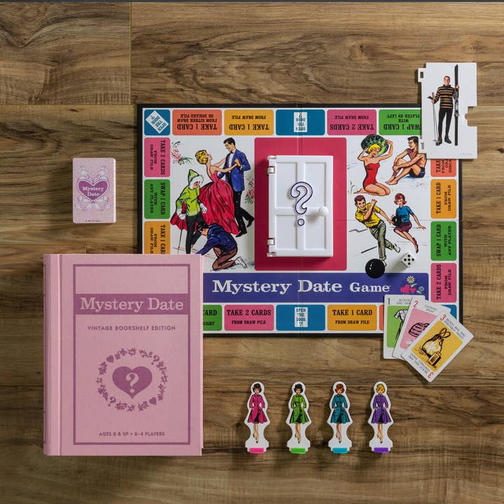 WS Game Company - Wholesale Board Game - Mystery Date Vintage Bookshelf Edition1