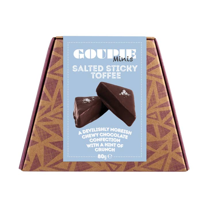 Saltet klæbrig toffee Goupie Mini for engroshandel hos Goupie