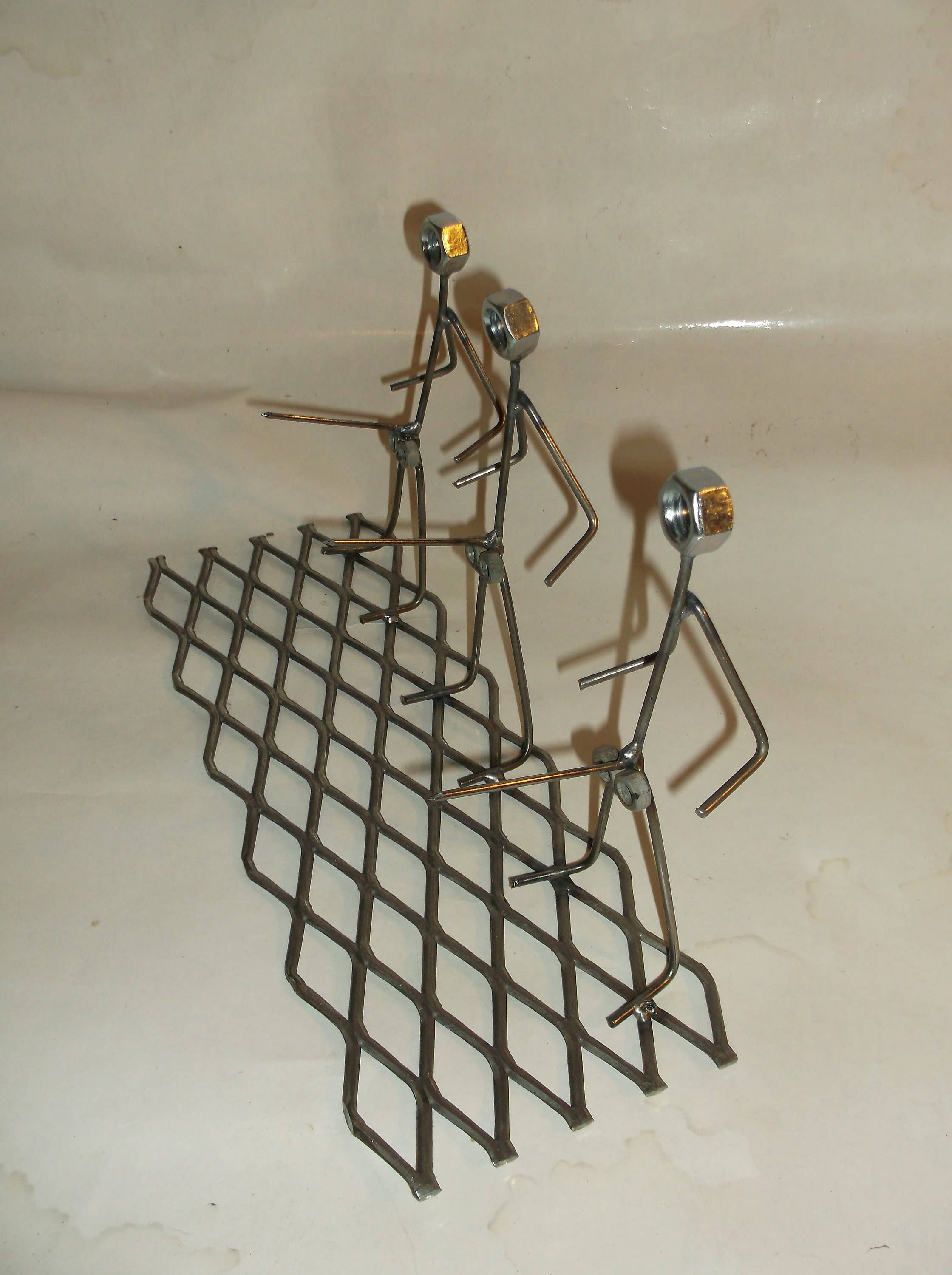 Creations Welded - Wholesale Outdoor Grill Tools - Triple Grill Guy, Barbeque, Brat, Metal Art Weiner Cooker 6