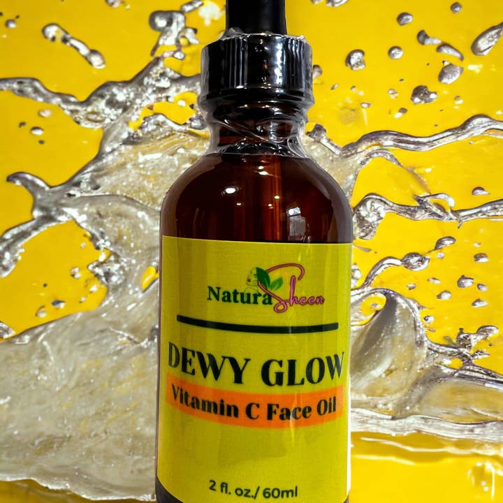 NaturaSheen Skin Care - Wholesale Facial Oil - DEWY GLOW Vitamin C Face Oil 2oz/60ml4