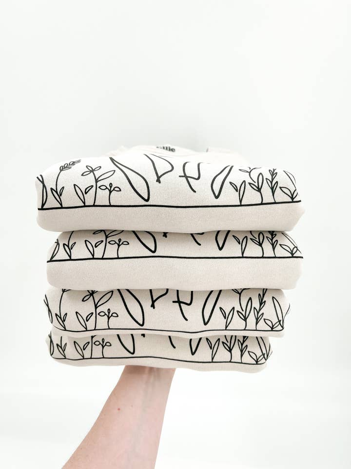 Minimalist Bunny Crewneck for wholesale by Ellie Jade Co