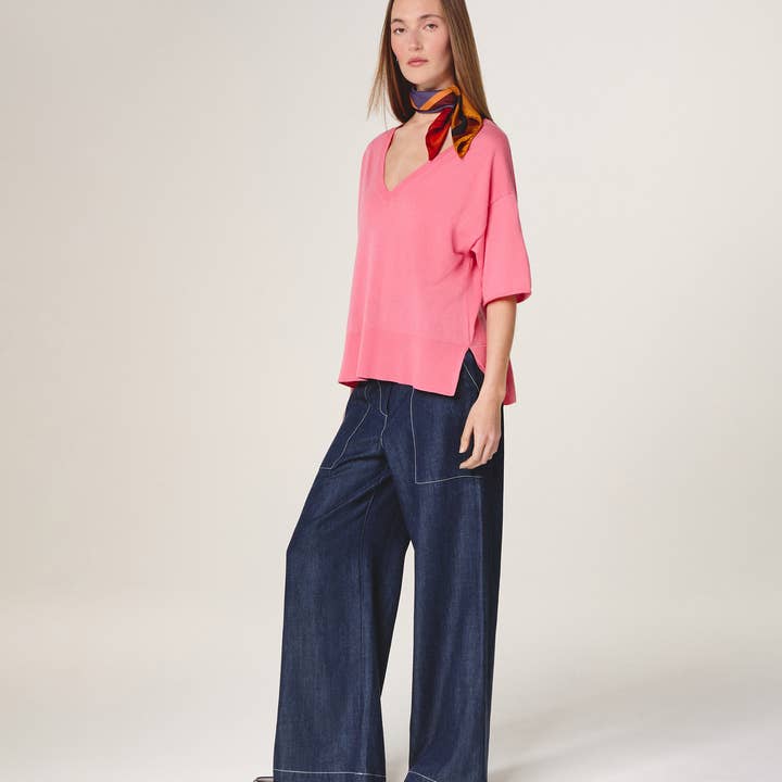 Rodier - Wholesale Scarf - Women's - Geometric silk square6