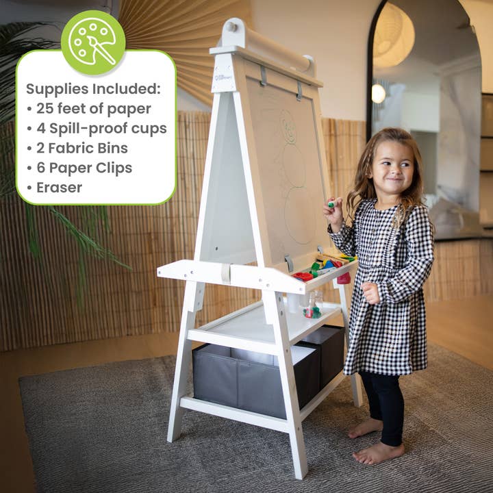 Little Partners - Wholesale Easel - Deluxe Learn and Play Art Center Easel