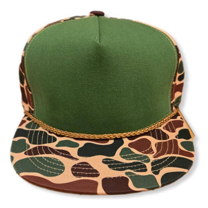 ThatsRad - Venta al por mayor Gorra snapback - Hombre - Gorra Snapback de Cuerda con Camuflaje Clásico