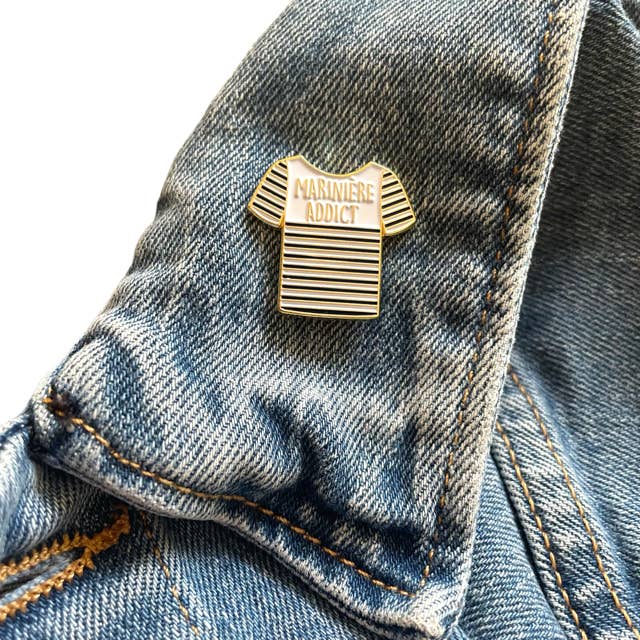 Sailor pin addict for wholesale by Madame la mouette