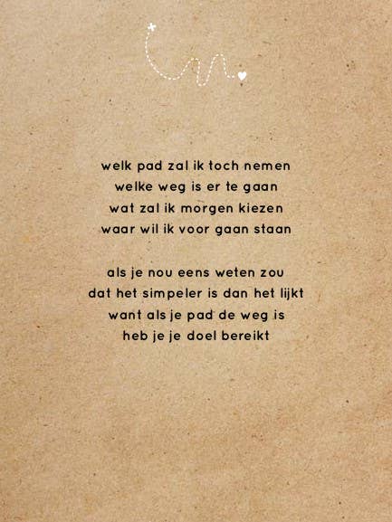 Cartolina Gd7: Che strada devo prendere comunque... per la vendita all'ingrosso da parte di Zinvol.nu