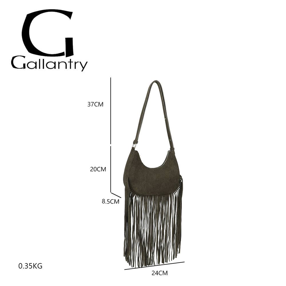 Gallantry - Wholesale Shoulder Bag - Women's - Arizona Suedine(A-9132)8