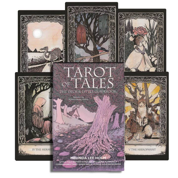 Cardshouse – Cartas de tarô por atacado – Conjunto de Baralho e Livro Tarot of Tales - Cardshouse