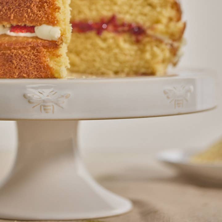 Sophie Allport - Wholesale Cake Stand - Bees Stoneware Cake Stand1
