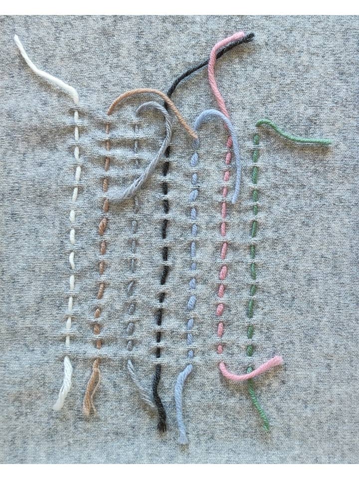 bobbin & tricot – wholesale Klänning – Barn – CASHMERE TRÖJA KLÄNNING GRÅ4