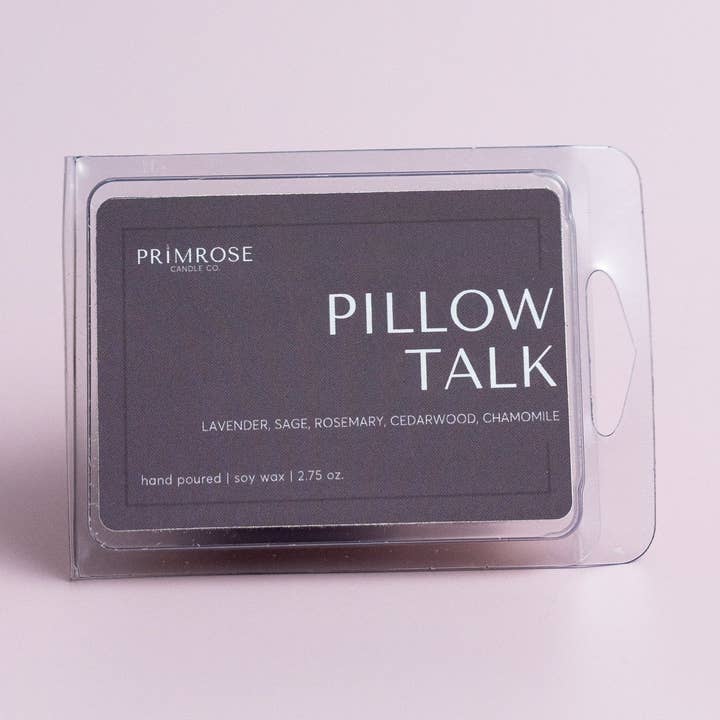 PILLOW TALK WAX MELT pour la vente par Primrose Candle Company