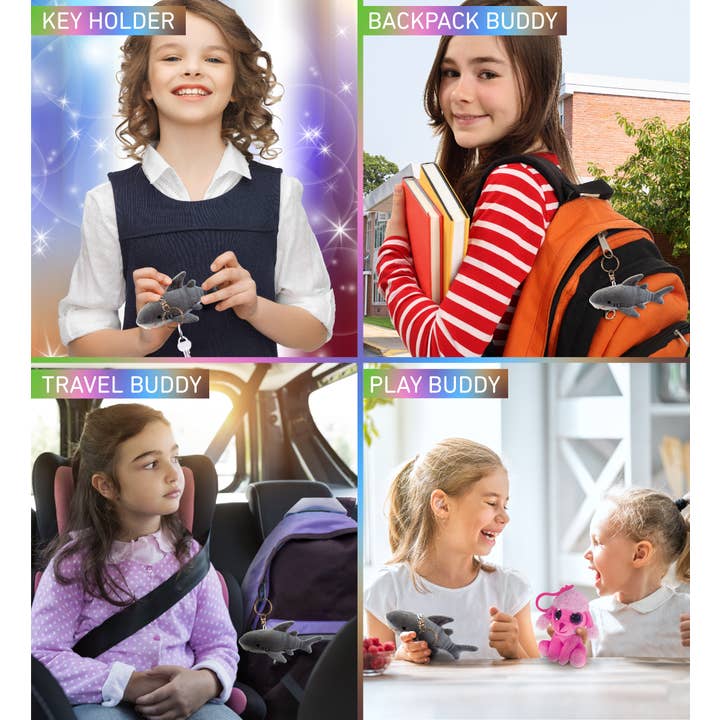 Cota Global – wholesale Stuffed/plush toy – Kids & baby – Plush Keychain - Shark2