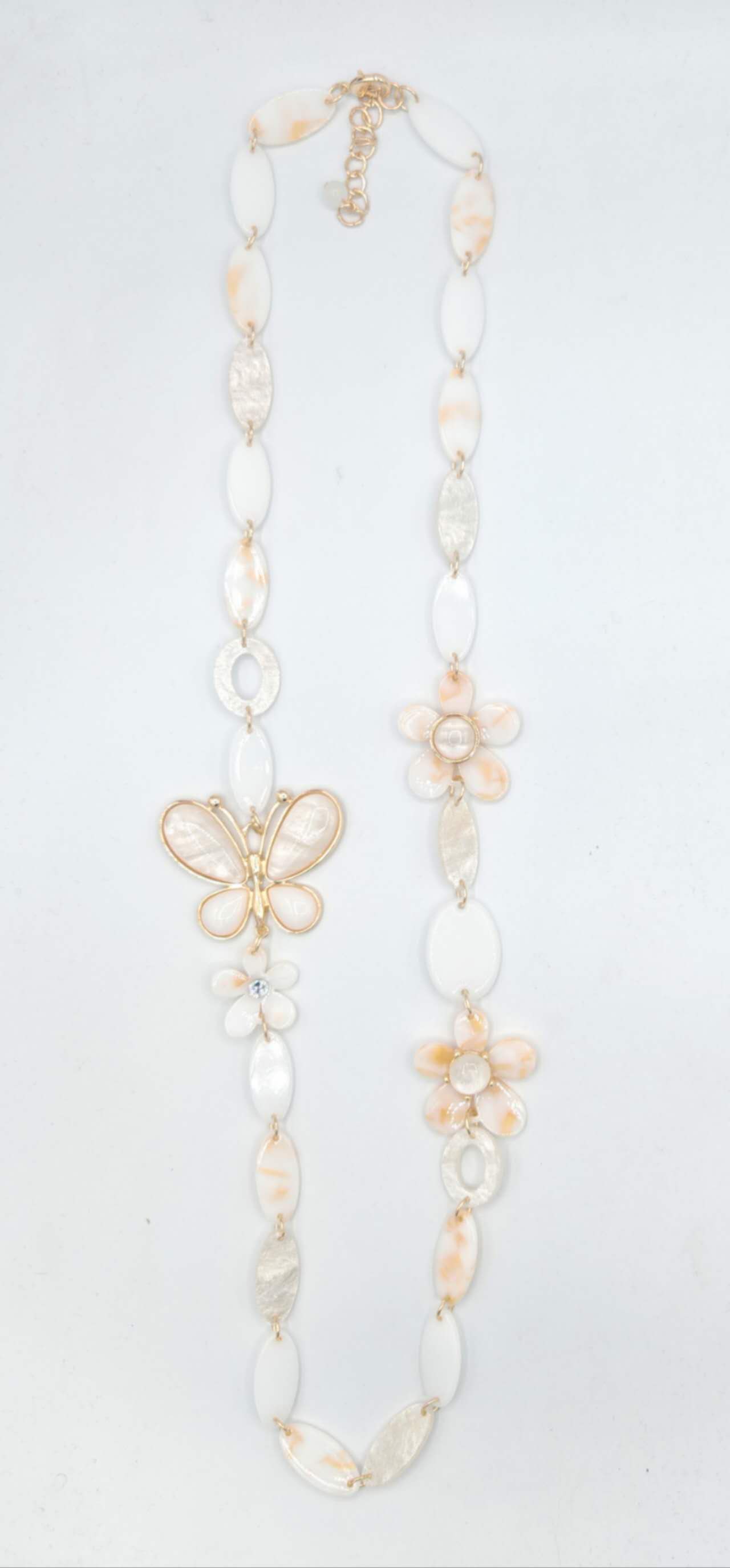 LORIANE CREATION - Wholesale Beaded/Pearl Necklace - Long acrylic necklace NK20241021-9MN