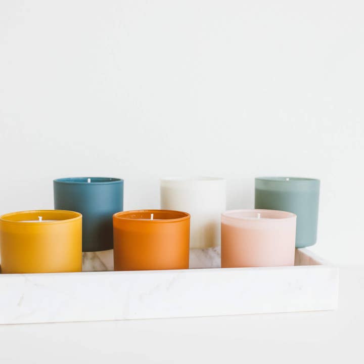 Calyan Wax Co. - Wholesale Jar/Filled Candle - Cedar + Tobacco - Dignity Series Soy Candle