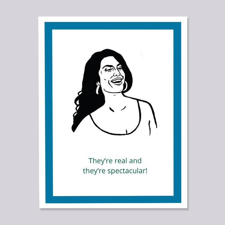 Design Corner - Wholesale Everyday Greeting Card - Seinfeld Real and Spectacular Card0
