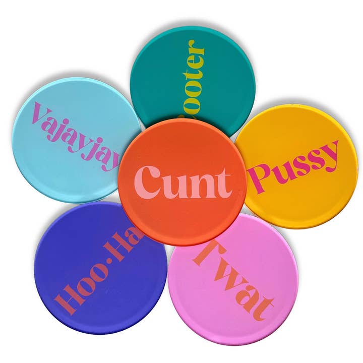 She-Coasters for wholesale by Shecanter