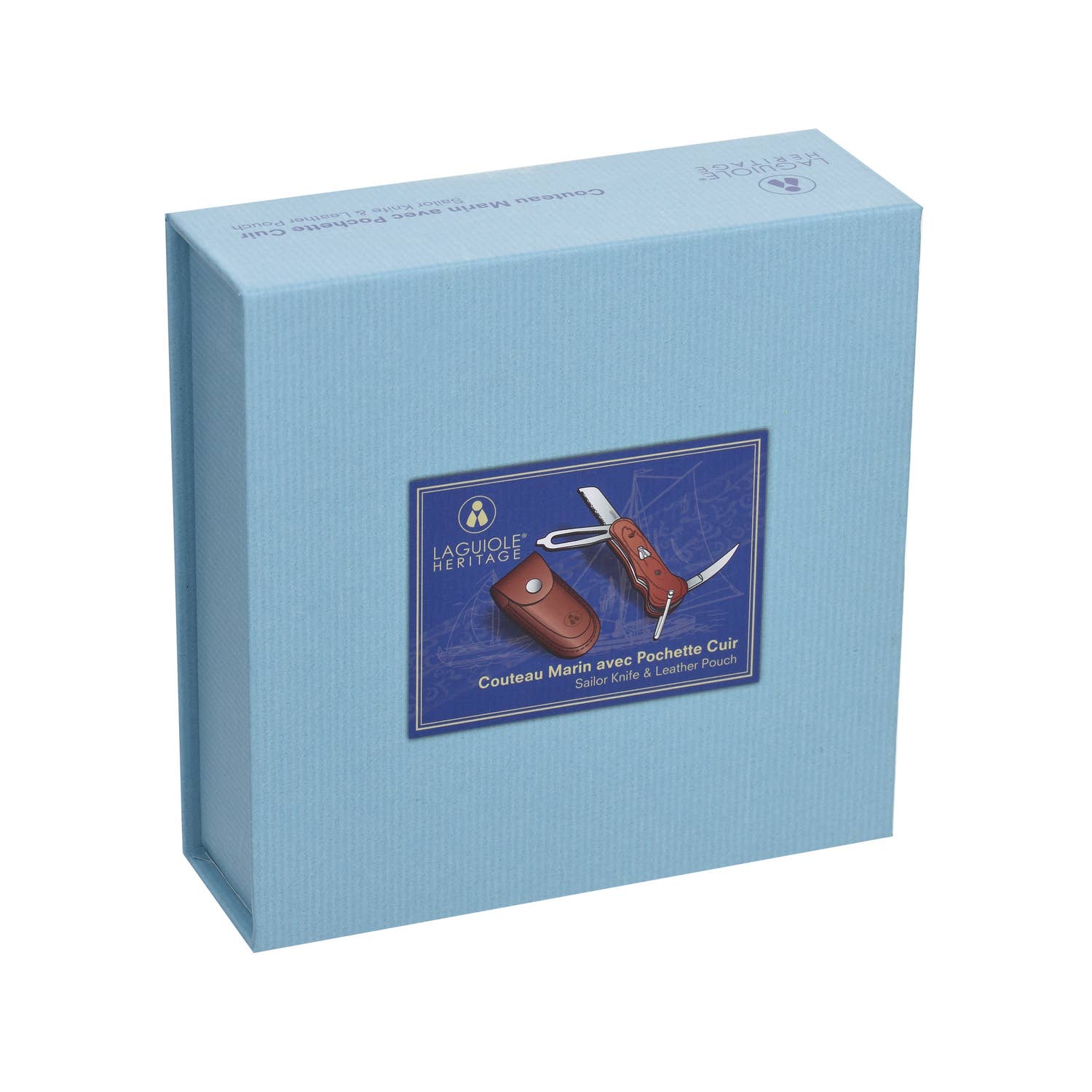 Laguiole - Wholesale Pocket Knife/Holder - Laguiole Heritage Marine Folding Knife  6