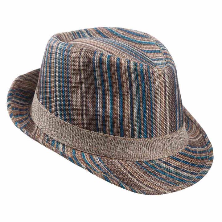 Colorful fedora hat for wholesale by Creaciones Meng