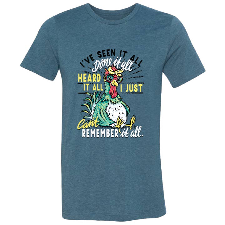 LM-137 Seen it All Heather Deep Teal for wholesale by Girlie Girl Originals