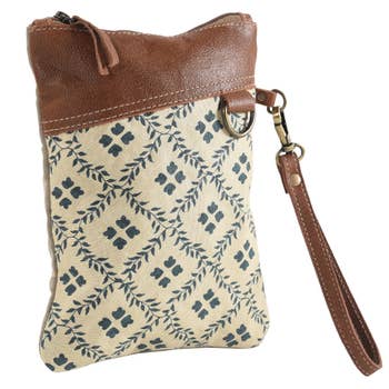 Land of Simple Treasures Crossbody Yoga Mat Bag Handmade with