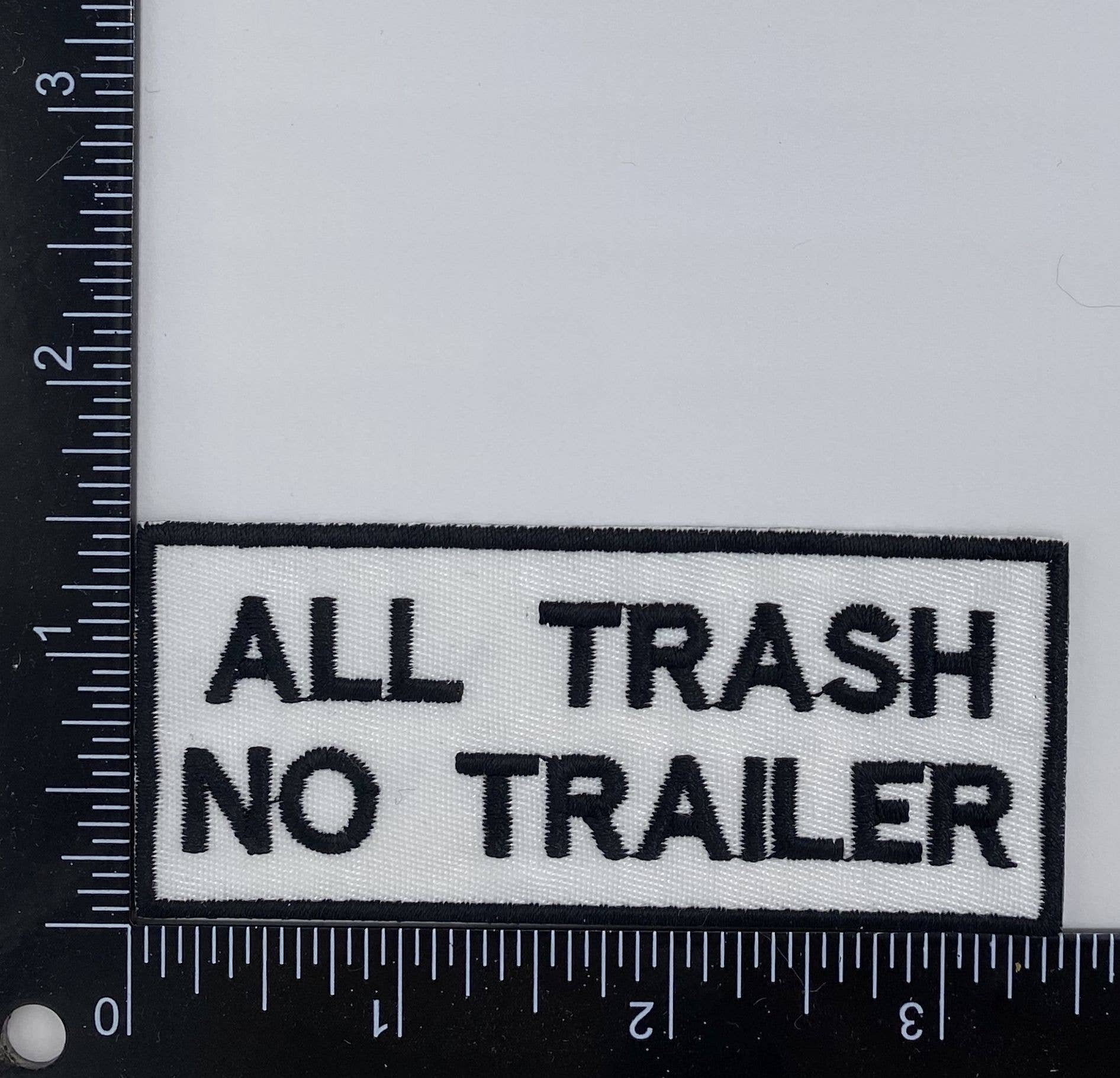 Wholesale Applique – Engroshandel Patch – Alt Affald Ingen Trailer, Broderet, Stryg-på Mærke1