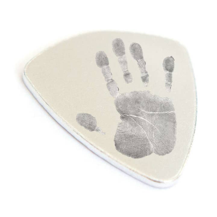 Handprint/Footprint Guitar Pick for wholesale by Gemz By Emz