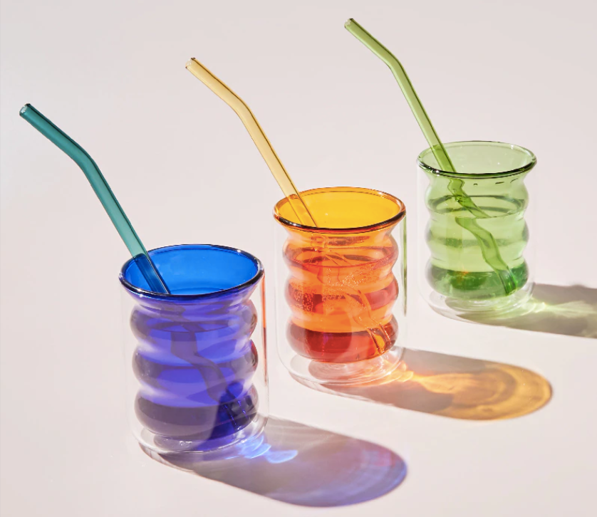 IVORE.GROUP (We cover All Import duty) - Wholesale Drinking Glass/Cup - Colored Double Layer Glass Cup4