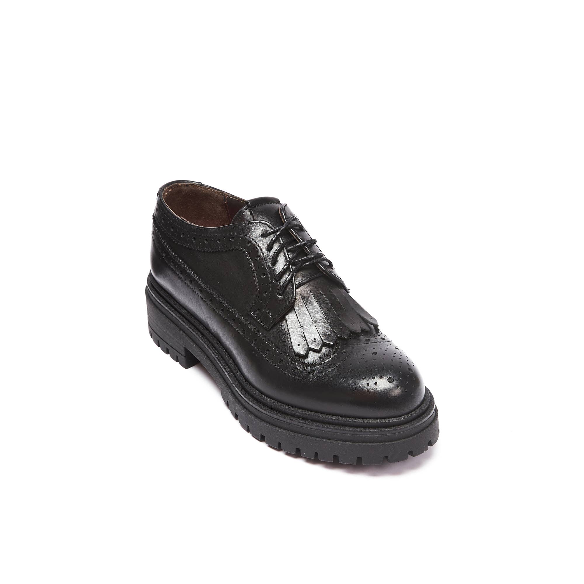 Frank Daniel - Vendita all'ingrosso Derby - Donna - Scarpa derby  nero da donna. Made in Italy. FD38421