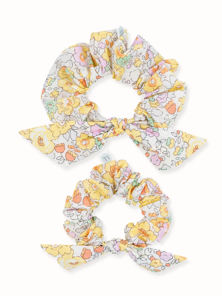 Lucy Scrunchie in Liberty of London for wholesale by Livy Lou Collection