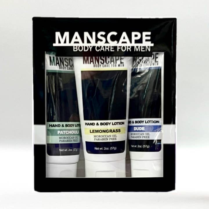 Gift Set - Lotion Trio 2oz - MANSCAPE for wholesale by Cashmere Bath