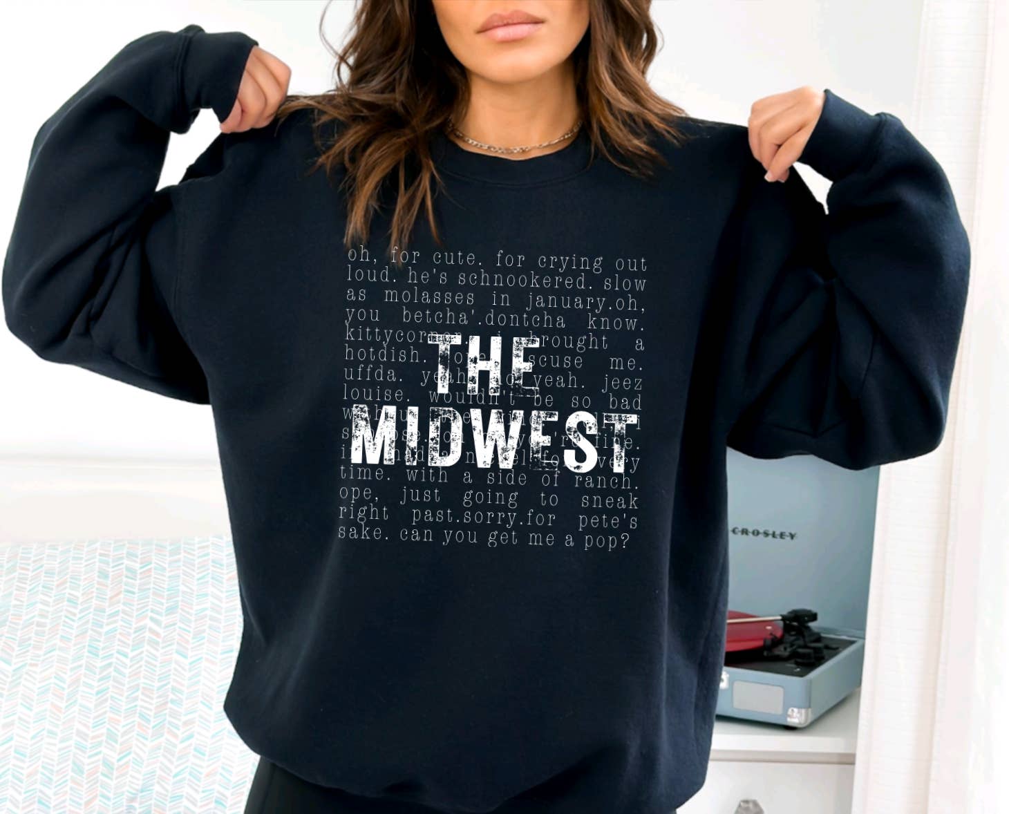 85th Avenue Shop - Wholesale Sweatshirt - Unisex - The Midwest Crewneck