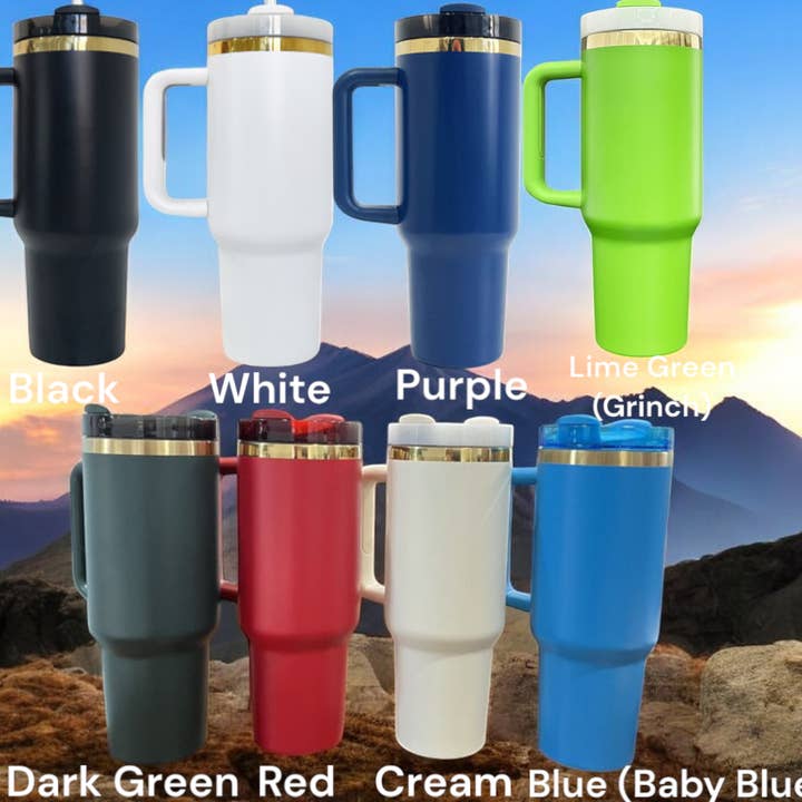 Crafty AF Studio - Wholesale Insulated Mug/Tumbler - 40oz KPop Demon Hunters Laser Engraved tumbler V2 | Huntrix | Saja Boys | k pop7