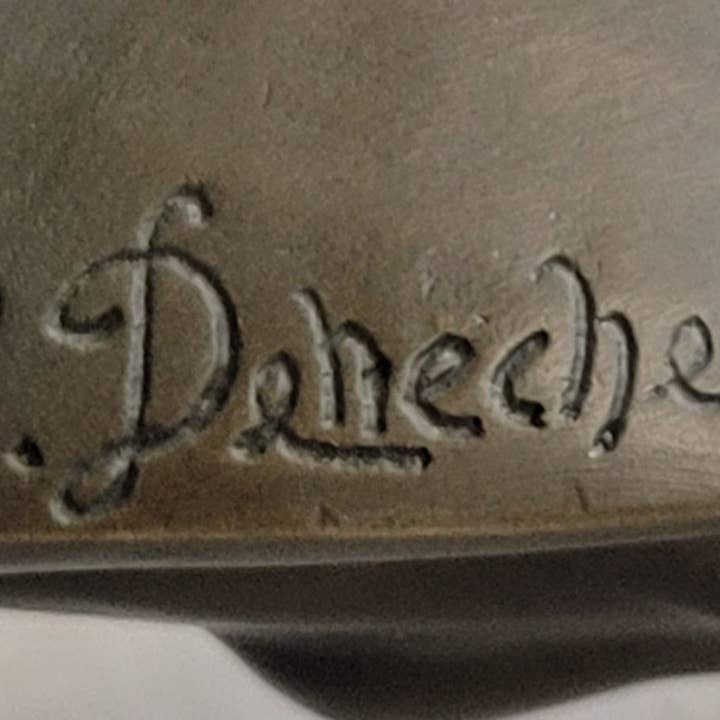 Bronzhaus – Großhandel Skulptur – Diana auf einem Halbmond von Séraphin Denécheau Bronzeskulptur auf Marmorsockel9