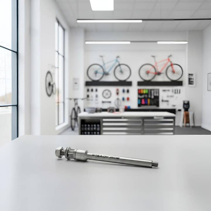 Asse passante Kid/Trailer 130 x 12 x 8 per la vendita all'ingrosso da parte di Steady Ride