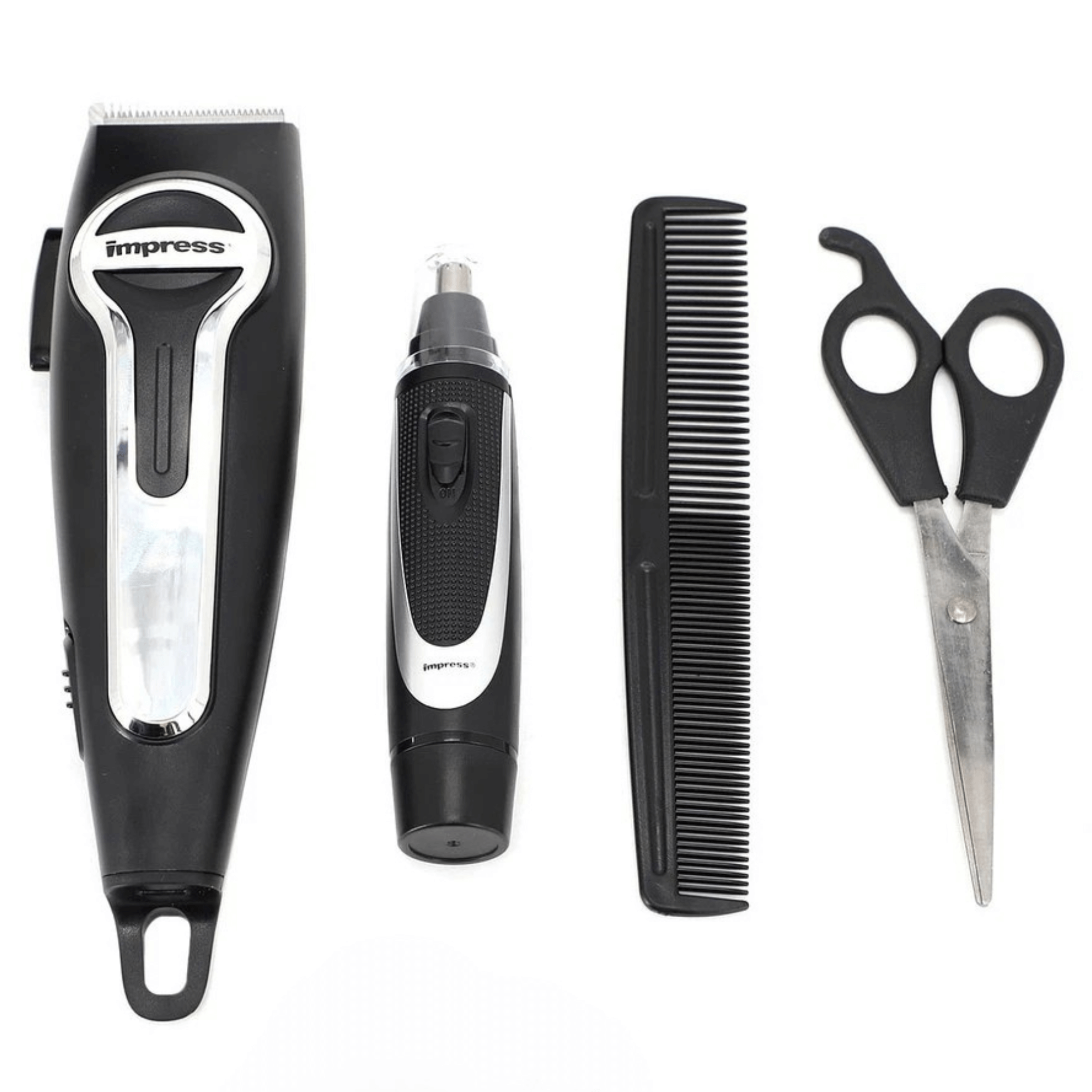 JupiterGear Home - Wholesale Clippers - Men's - Impress 18-Pce Hair Clipper and Nose Trimmer Set1