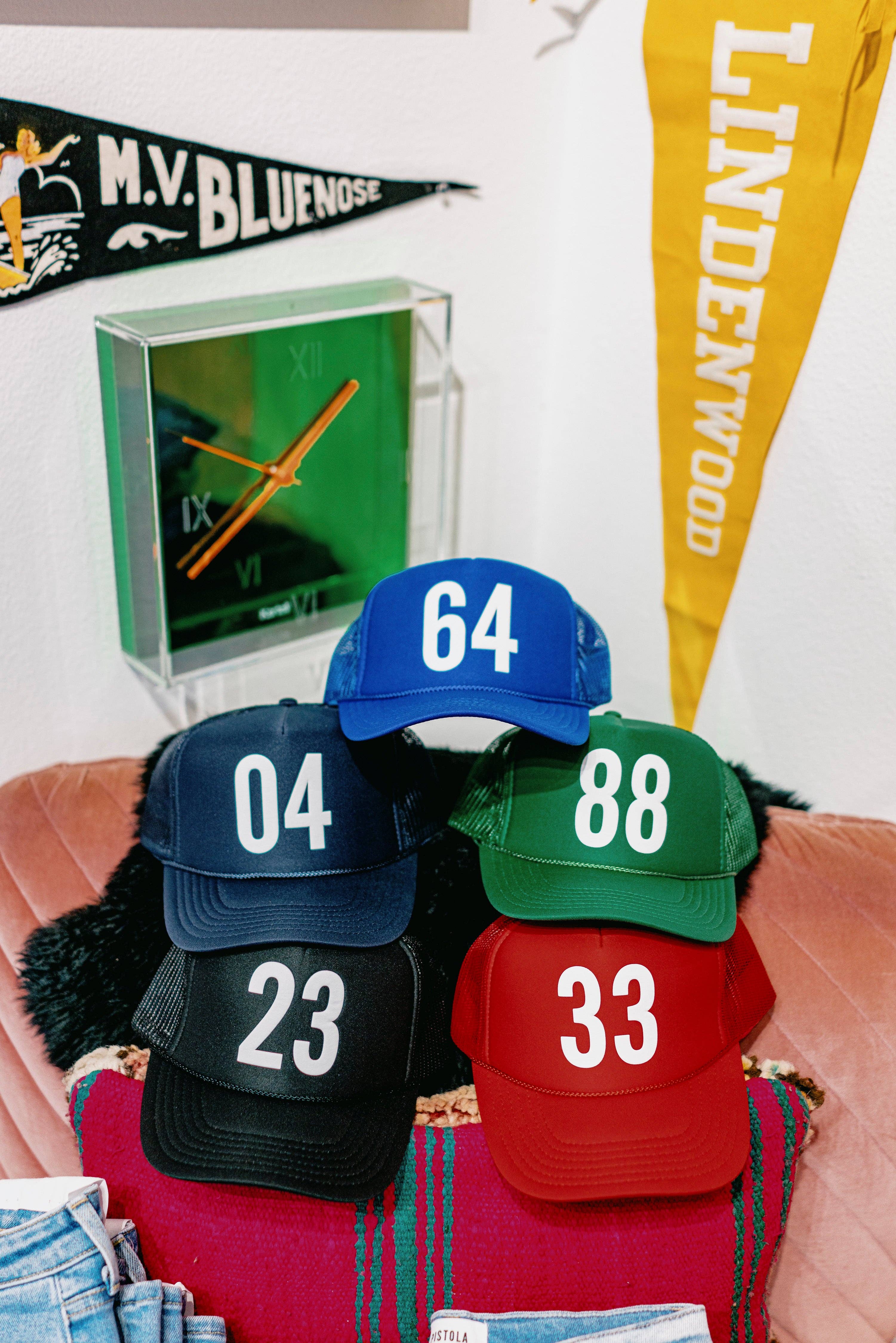 Ascot + Hart - Wholesale Trucker Hat - Unisex - Custom Player Number Trucker1