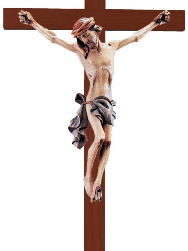 Kristi kropp fint snidad i ädelträ 1776 för wholesale av Dolfi