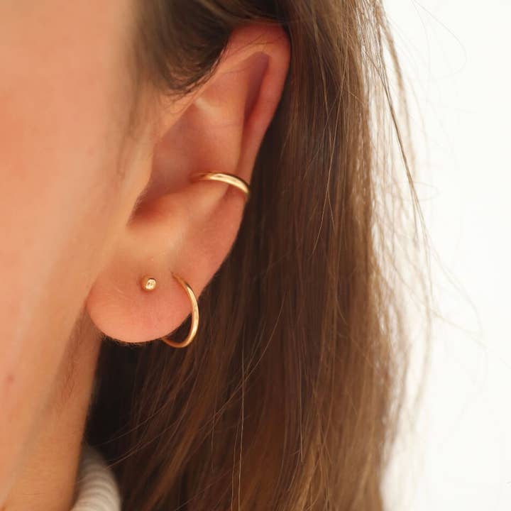 Token Jewelry - Wholesale Stud/Post Earrings - Classic Stud Earrings in 14k Gold Fill or Sterling SilverÂ