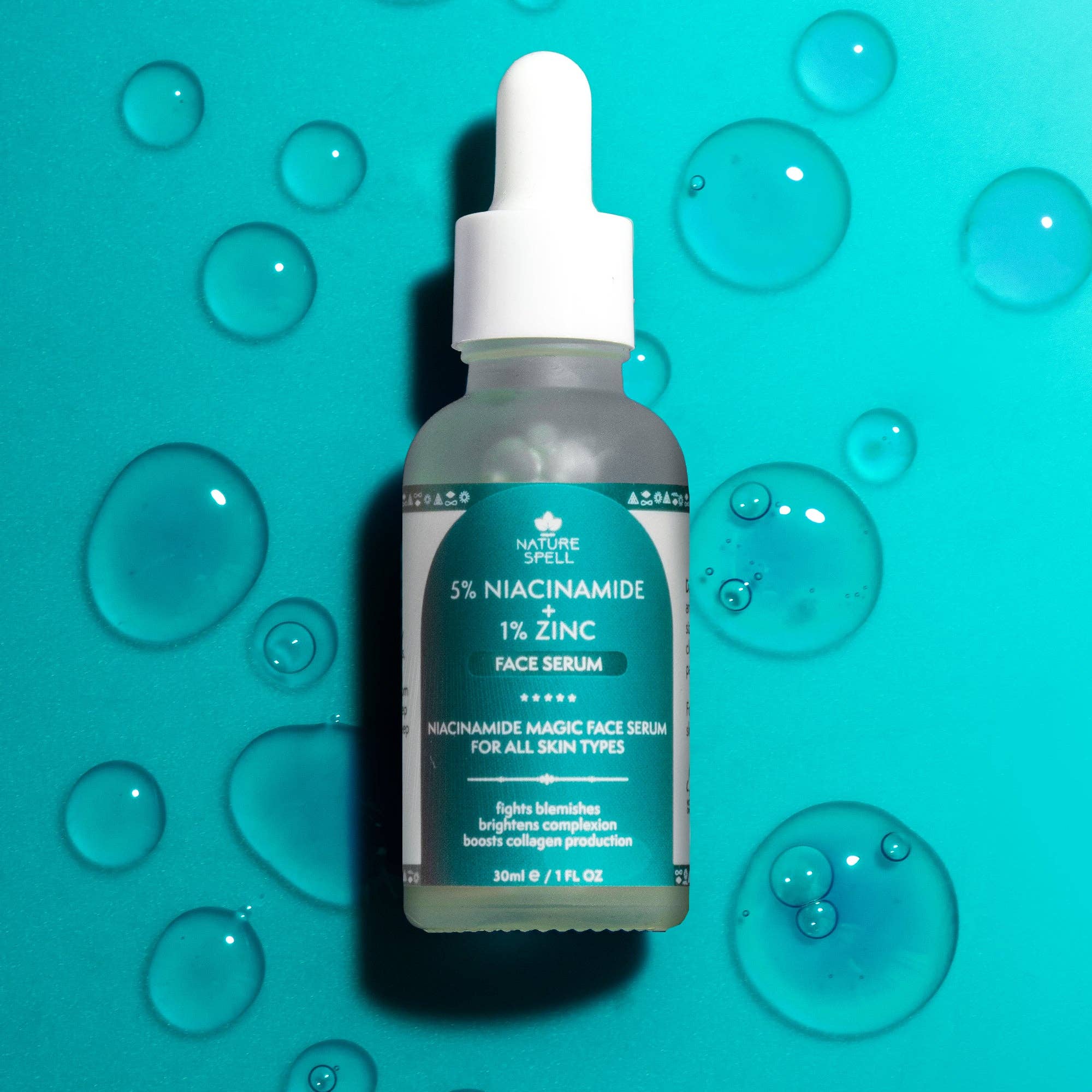 Nature Spell - Wholesale Facial Serum/Concentrate - Nature Spell 5% Niacinamide + 1% Zinc – Niacinamide Magic Face Serum3