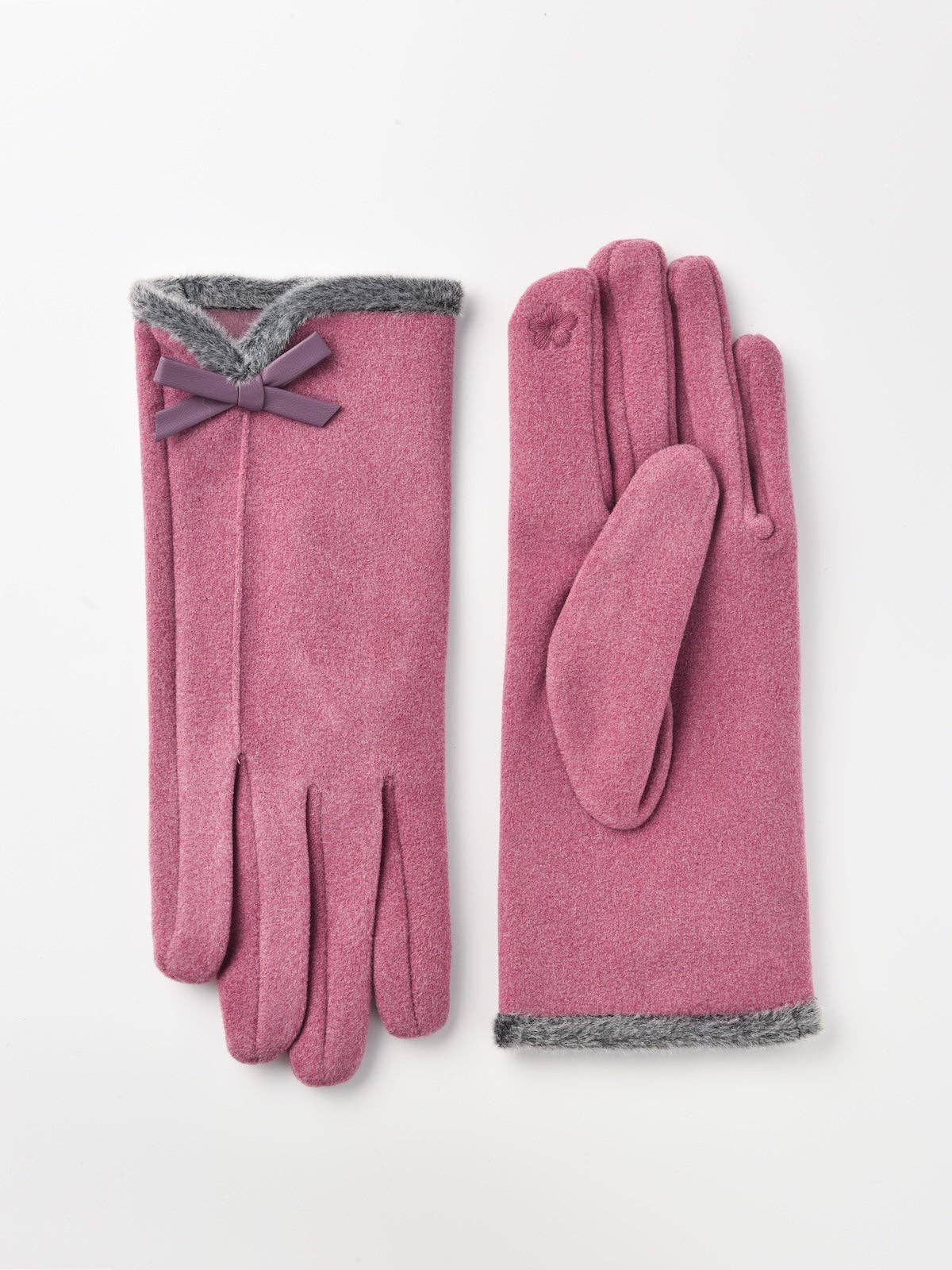 Funkyrel® Atzbranding Limited – wholesale Gloves – Women's – Gloving - Women's Winter Touchscreen Gloves with bow15