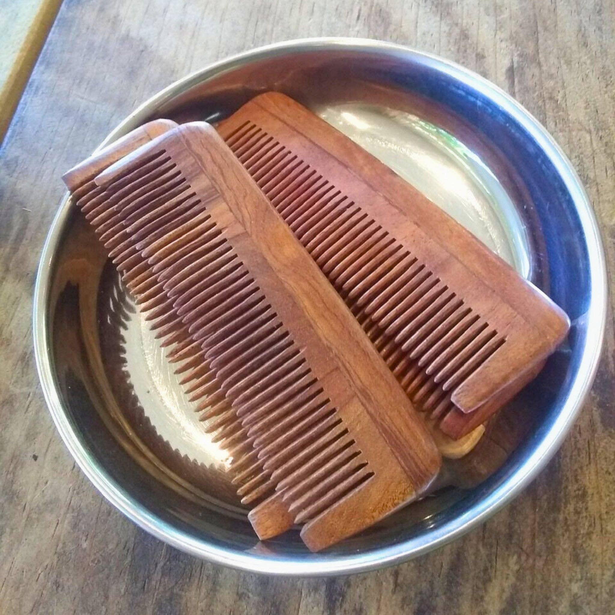 Indika - Wholesale Hair Brush/Comb - Neem Combs0