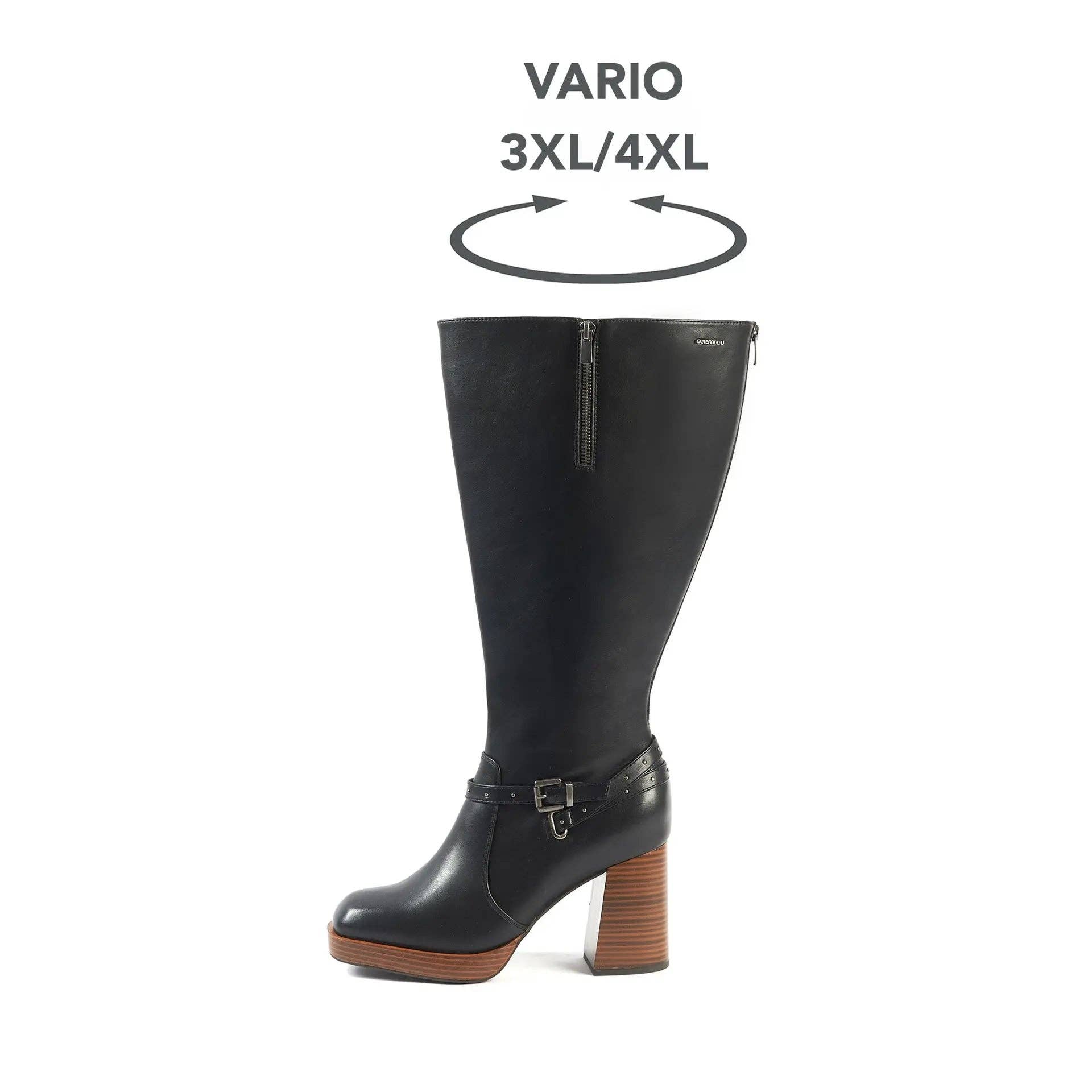 Gabylou - Wholesale Boots - Women's - Wide Calf Boots 3XL - Manon Model5