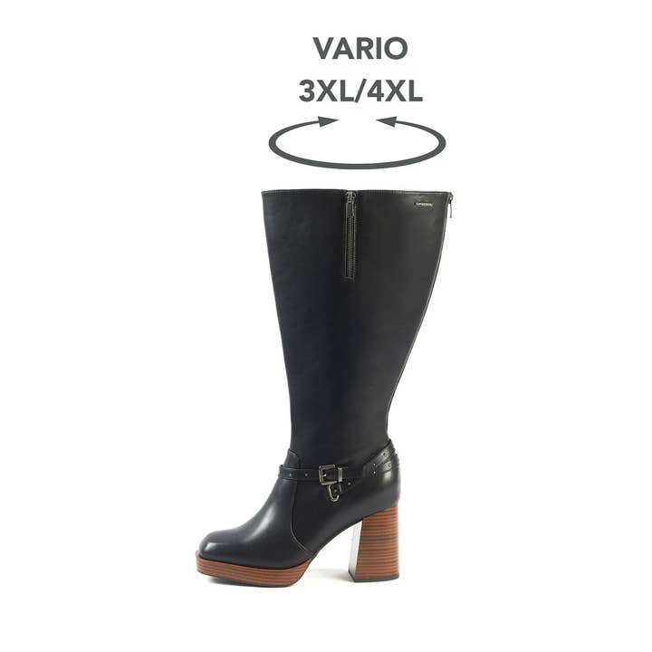 Gabylou - Wholesale Boots - Women's - Wide Calf Boots 3XL - Manon Model5